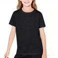thumbnail image 2 of zbxnLI 3-18 Y Quick Dry T Shirt for Girl Short Sleeve Tee Tops for Kids Running Workout Summer Activewear Top, 2 of 5