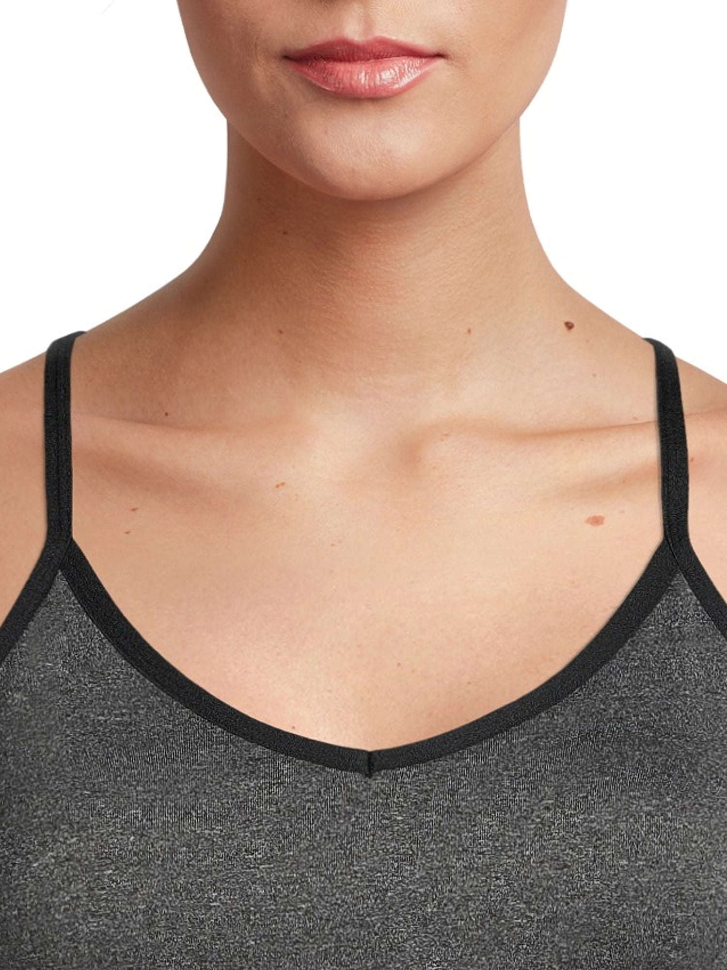 Athletic Works Women’s and Women's Plus Racerback Sports Bra, Sizes XS-4X