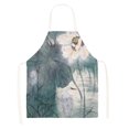 thumbnail image 1 of Cheers Kitchen Bib Soft Texture Waterproof Flax Wash Painting Printed Cooking Apron Baking Accessories, 1 of 8