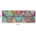 thumbnail image 7 of Multicolor Ethnic Geometric Pattern Kitchen Rug Mat,Kitchen Runner Rugs Non Skid Washable,Decorative Kitchen Floor Mats for Kitchen,Sink,Laundry,17"x47.2", 7 of 7