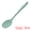 Green, variant on Unique Bargains Silicone Non Stick Heat Resistant Cooking Spoon Yellow 11x2.3in