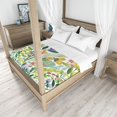 thumbnail image 3 of Summer Flowers III Duvet Cover, 3 of 7