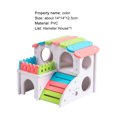 thumbnail image 3 of Shulemin Hamster House Breathable Double Layers Living Hut Small Pets Hamster Hideout Hut Pet Toy, 3 of 7