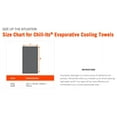 thumbnail image 3 of Ergodyne Chill-Its 6602 Evaporative Cooling Towel, Gray, 3 of 3