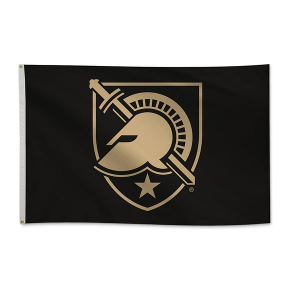 Army Black Knights 5' x 8' College Sports Printed Flag - NCAA Licensed - Nylon - School Banner (Black, Gold)