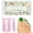 StraightPinkLongToeForms-120, variant on Straight Polygel Wide Forms for Poly Gel Extensions, Larger Flat Full Cover Molds for Toenail, Press Toenails for Women Extensions DIY Salon 120 count 12Sizes