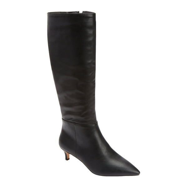 women's rubber wide calf boots