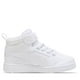 thumbnail image 2 of Tenis Puma Rebound V6 MID PS para Niños 393832-05 Blanco Talla 19, 2 of 6