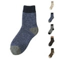 thumbnail image 4 of Compression Socks for Women - Thick Wool Blend Thermal Sleep Socks, Soft Lined Winter Warm, House Socks for Diabetic & Plantar Fasciitis Relief, 4 of 9