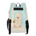 thumbnail image 2 of Iauyy Clear Backpack Heavy Duty PVC Transparent Backpack for College Workplace, Teddy Bear, 2 of 8