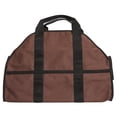 thumbnail image 1 of Portador de leña Bolsa de almacenamiento de troncos de tela Oxford Portátil y práctico Soporte de bolsa de transporte de madera, Café Inevent HA003774-01, 1 of 6