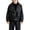 Black, variant on YunPes Boys & Girls PU Leather Jacket Snap-Up Wide Lapel Moto Jacket Largr Pocket Teen Windproof Cropped Outerwear Spring & Autumn
