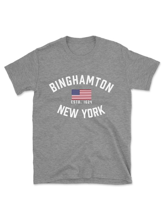 Binghamton New York Patriot Men's Cotton T-Shirt