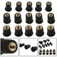 thumbnail image 4 of 5pcs M5 / M6 Motorcycle Rubber Well Nuts Accessories Fasteners Universal Motorcycle Modified Windshield Brass Rubber Nut, 4 of 5