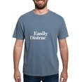 thumbnail image 1 of CafePress - Easily Distracted T Shirt - Mens Comfort Colors® Shirt, 1 of 5
