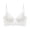 White, variant on Women's Backless Lift Soft Wire Ring Bra for Large Support and Comfortable Fit