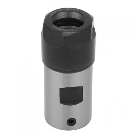 

Tebru C25-ER20-45L Collet Block Chuck Collet Holder Spindle Motor Shaft Clamping Tool Bar ER20 Collet Collet Block