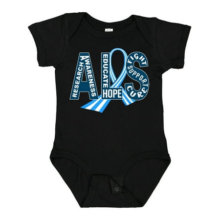 

Inktastic ALS Awareness Ribbon Gift Baby Boy or Baby Girl Bodysuit