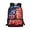 American Flag Baseball, variant on Lightning Fire T-Rex Kids Children School Backpack 17 Inch, Multifunctional Storage Daypack for Boys Girls, Ideal for Back to School and Camping
