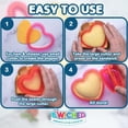 thumbnail image 4 of Cortador y sellador de sándwiches – Cortador de sándwiches sin corteza – Ideal para loncheras y cajas de bento – Almuerzo para niños y niñas – Cortadores de sándwiches para niños (corazón, estrella,, 4 of 5