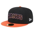 thumbnail image 3 of Men's New Era Black San Francisco Giants  Retro Spring Training 59FIFTY Fitted Hat, 3 of 6