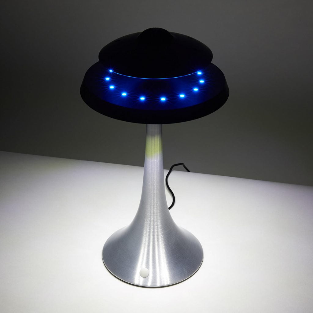 levitating ufo speaker lamp
