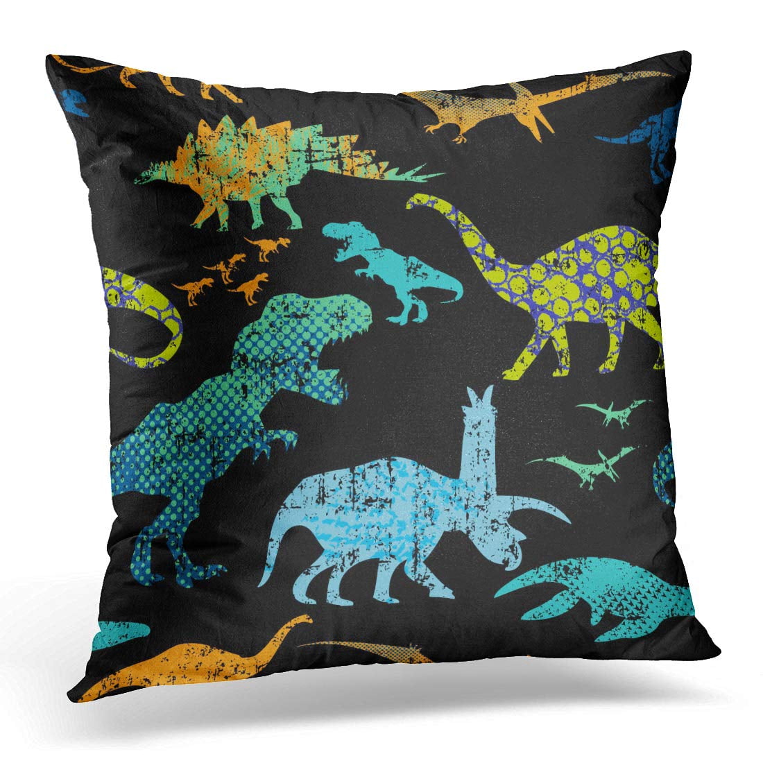 ECCOT Kids Dino Pattern for Textiles Original Design with Rex Dinosaur