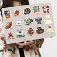thumbnail image 4 of ZLKMQM 100 PCS Football Stickers Water Bottle - American Football Stickers for Laptop, Skateboard, Scrapbook, Gifts & Party Favors, 4 of 9