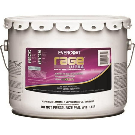 Evercoat 127 Rage Ultra Body Filler, 3 Gallon Pail, Non-Sag Formula