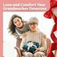 thumbnail image 2 of Grandma Gifts, Gifts for Grandma Blanket, Gifts for Mom, Best Grandma, Happy Birthday Grandma Gifts from Grandchildren, Great Grandmother Gifts from Grandkids, Throw Blanket 65”x50” (Purple), 2 of 5