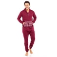 thumbnail image 5 of Men's Jumpsuits Adult Sleepwears One Piece Non Footed Pajama Unisex Playsuits, 5 of 7
