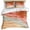 Multicolor, variant on 3 Piece Burnt Orange Ombre Coastal Duvet Cover Set California King,Microfiber Comforter/Quilt Cover with Corner Ties and 2 Pillowcases,Summer Nautical Beach Ocean Seaside Bedding with Zipper Closure