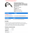 thumbnail image 2 of Downstream Oxygen Sensor - Compatible with 2006 - 2008 Chevy Aveo 1.6L 4-Cylinder VIN 6 FI Naturally Aspirated GAS 2007, 2 of 2
