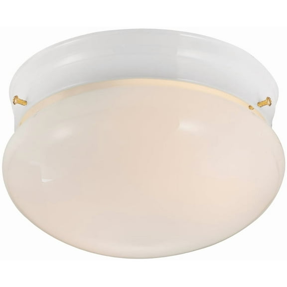 Boston Harbor F14BB02-8005-WH Flush Mount Ceiling Light Fixtures, White