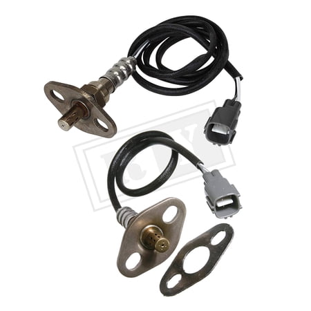 Ruiya 2Pcs 02 Oxygen O2 Sensor Upstream & Downstream For 2000 Toyota Tacoma 2.4L Manual Trans Calif.