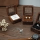 thumbnail image 3 of Joyero de Matrimonio Qarigey Caja de almacenamiento de madera Marrón, 3 of 6