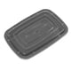 thumbnail image 2 of Contenedores de plástico para alimentos con tapas,Contenedores de plástico desechables para alimentos Contenedores desechables para preparación de comidas con tapas Contenedores de plástic, 2 of 9