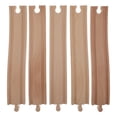 thumbnail image 1 of FRCOLOR Train Track Model Wooden Train Track Toy with Assorted Color for Kids Safe and Durable Synthetic Material,9.45"X1.77"X0.59", 1 of 5