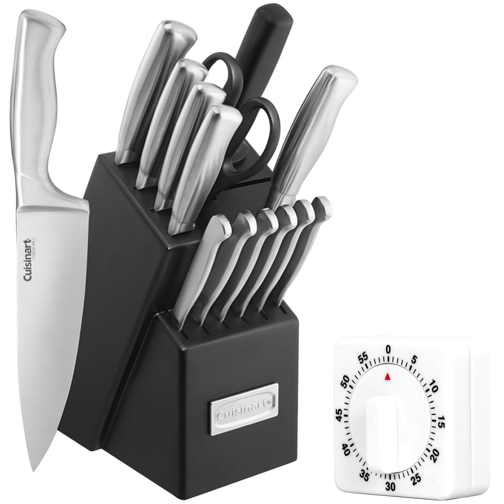 Cuisinart C77SS15PK Stainless Steel Hollow Handle 15Piece Cutlery