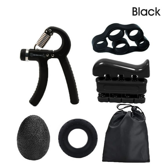 5pcs/set Adjustable Hand Grip Set Finger Forearm Strength Muscle Heavy Hand Gripper Exercise Gym Fitness Arm Trainer
