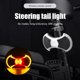 thumbnail image 4 of Luz trasera inteligente para bicicleta con intermitentes, recargable, inalámbrica, con control remoto, luz de advertencia de seguridad para ciclismo, 4 of 9