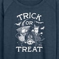 thumbnail image 3 of The Nightmare Before Christmas - Trick Or Treat - Women's Lightweight French Terry Long Sleeve Shirt, 3 of 5