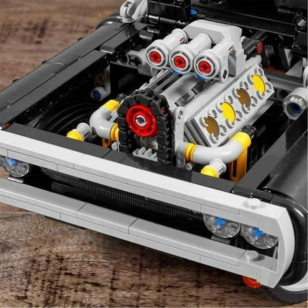 LEGO Technic Fast Furious Dom s Dodge Charger 42111 Race Car Building Set New 2020 1 077 Pieces Walmart