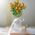 thumbnail image 1 of Bonsái artificial simulado en maceta, decoración para sala de estar, mesa de comedor, decoración en maceta para el hogar, simulación de plástico, plantas de frutas y verduras en macetas., 1 of 6
