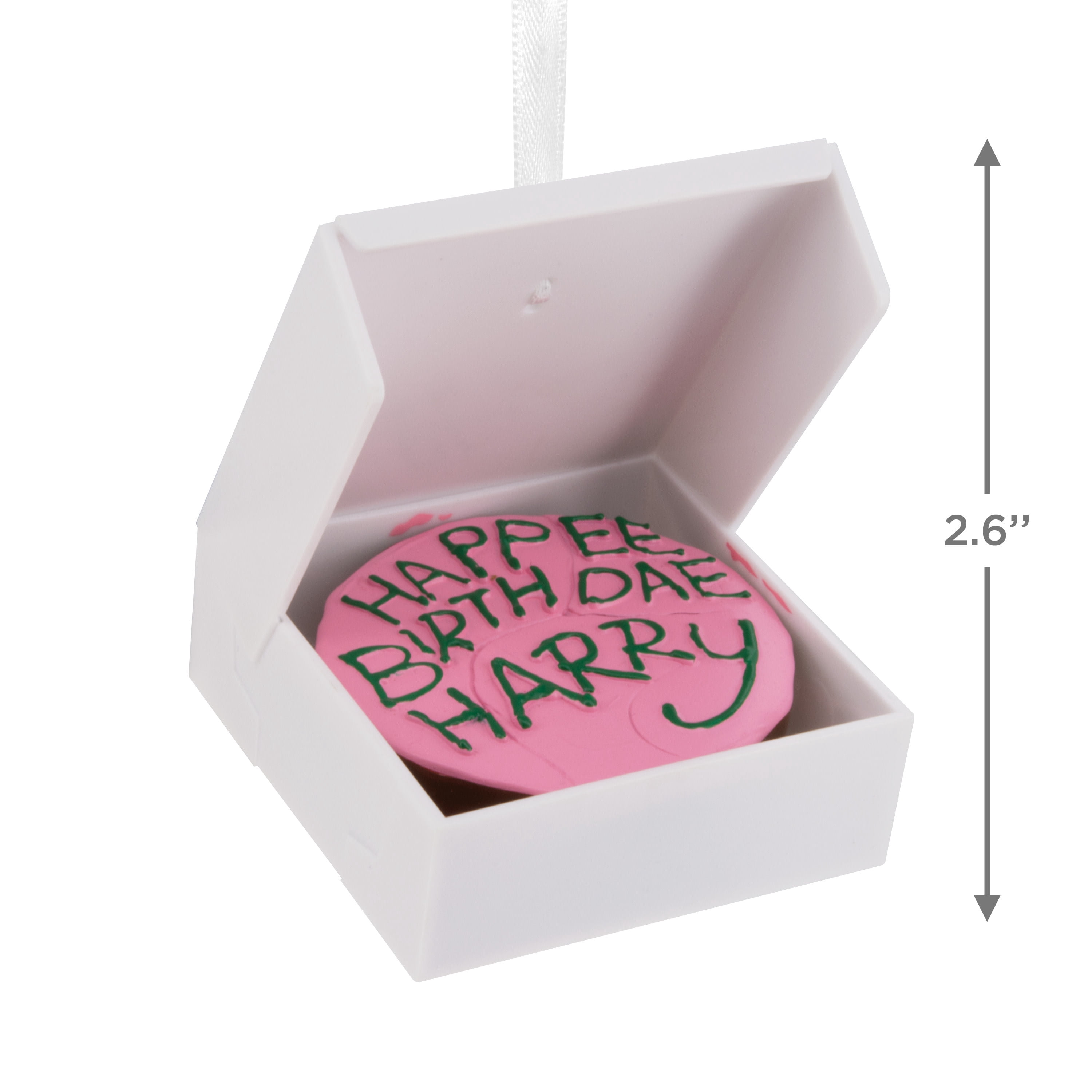 Hallmark Christmas Ornament (Harry Potter Birthday Cake), 1 Count
