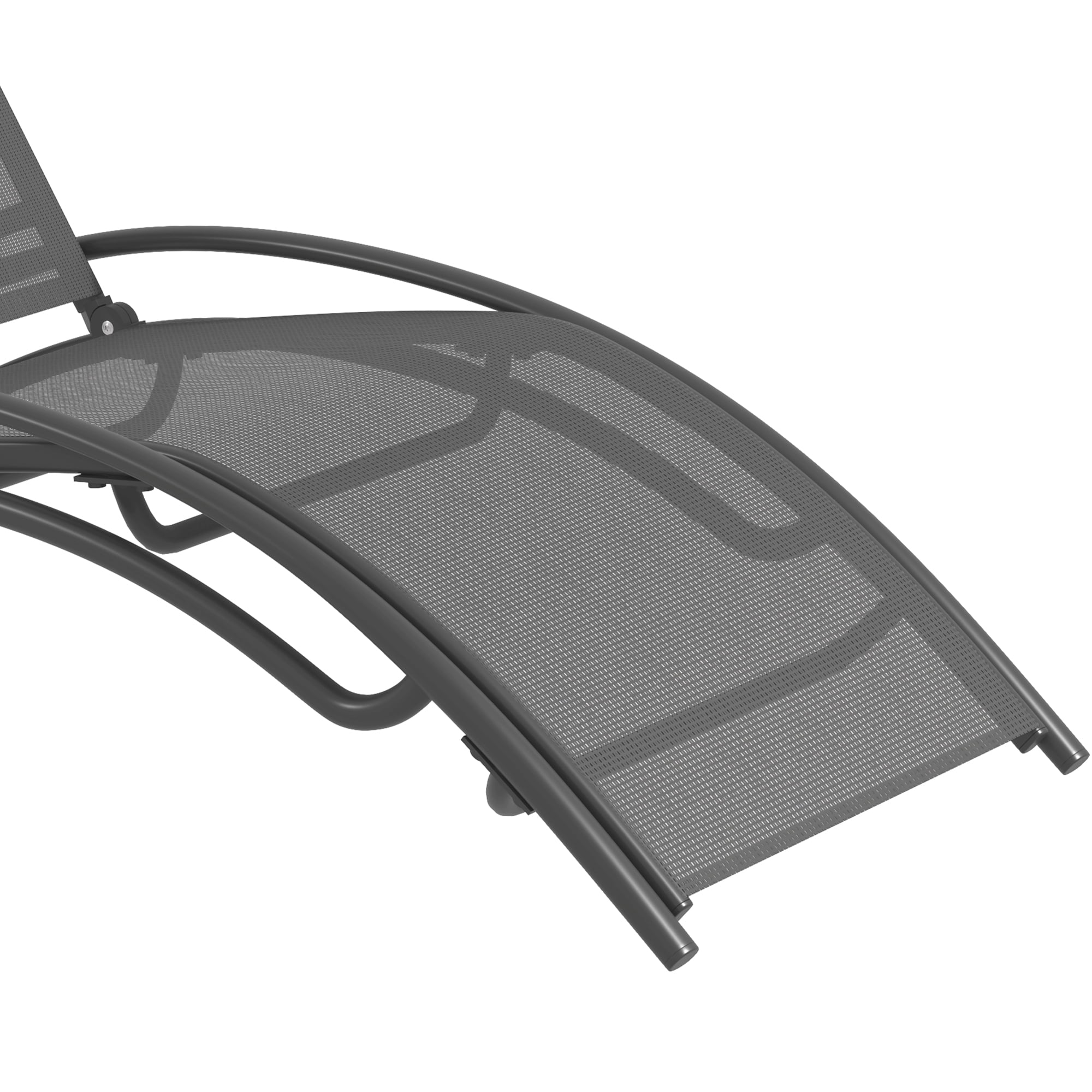 Uforic 3 Set Folding Lounge Chair,Outdoor Reclining Chair,Chaise Lounge Chair for Pool Beach Patio