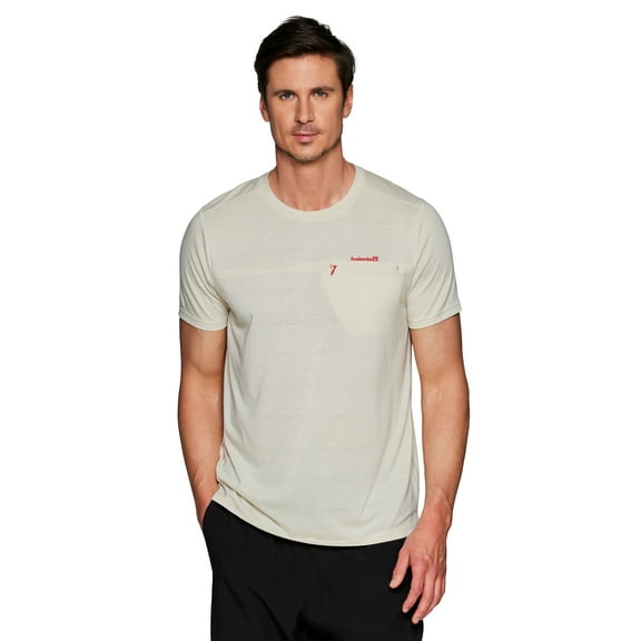 Avalanche Men's Zipper Pocket Lightweight Soft Heathered Crewneck T-Shirt
