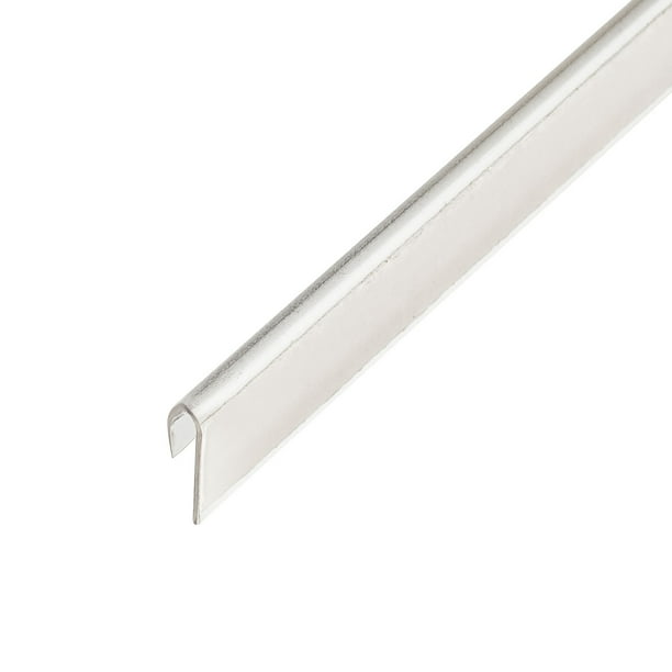 Outwater Plastic J Channel Fits Material 1/8 Inch Thick Clear Polyester