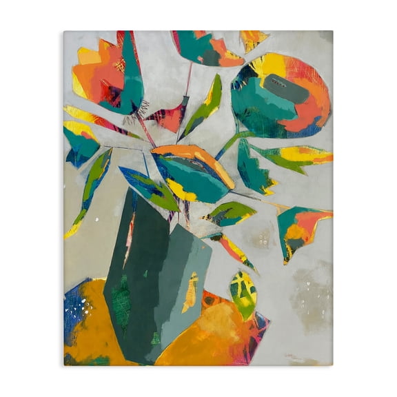 Mischief & Merrymaking Abstraction Canvas Wall Art, design by Dianna Fritzler