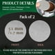 thumbnail image 4 of Filtros de café sinterizados Injueey de acero inoxidable Premium 2 piezas 51MM, 4 of 6